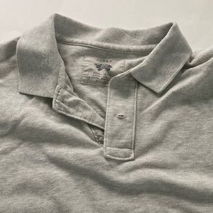 J. Crew Heather Gray Polo Shirt (X-Large)